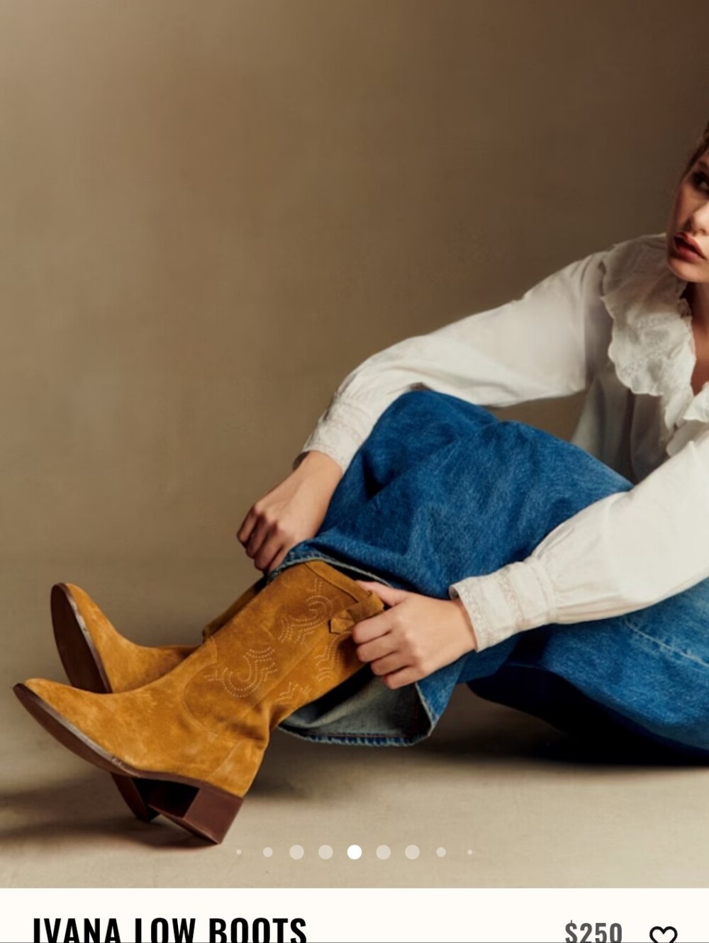 Sezane Western Ivana Boots